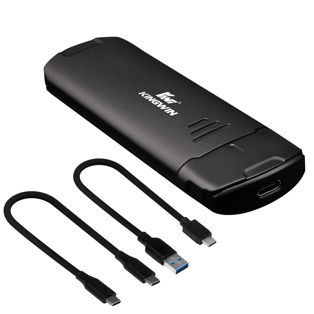 Amazon.com: Kingwin M.2 NVMe SSD Enclosure USB-C 3.2 Gen 2, 10Gbps
